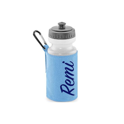 Personalised Water Bottle and Holder