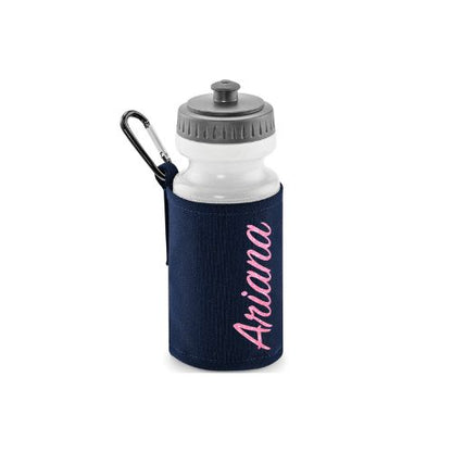 Personalised Water Bottle and Holder