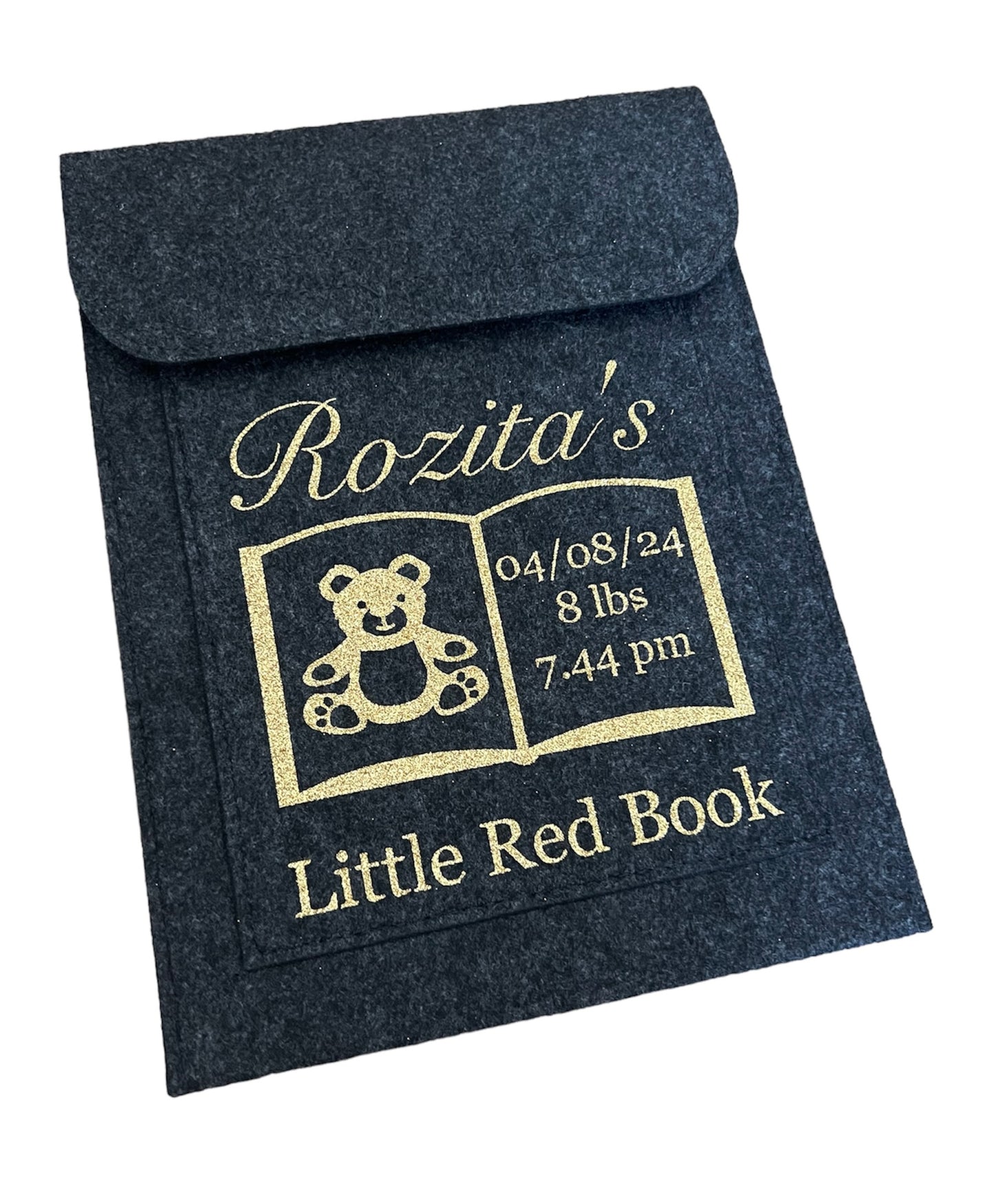 Personalised Felt NHS Book Folder